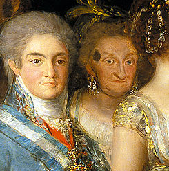 La familia de Carlos IV